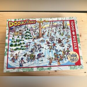 Cobble Hill Hockey Town 1,000 Piece Puzzle